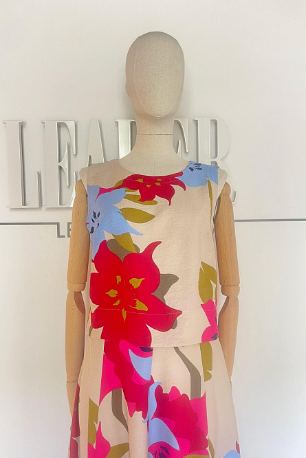 блузка Л555 Вивьен лотос