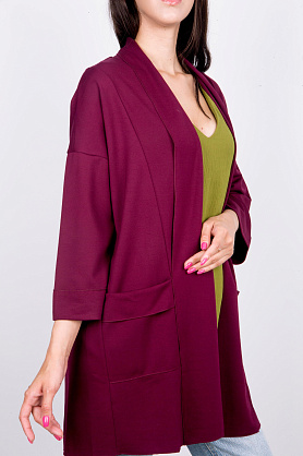 кардиган Л502* милано слива Л502 милано слива