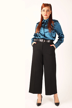 кюлоты т281-4291_132 мерцание siyah (черный) т281-4291_132 мерцание siyah (черный)