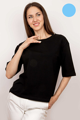 футболка Л914 хлопок голубой
Л914 хлопок голубой