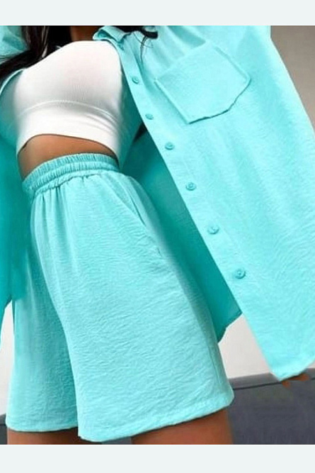 Шорты 2803_449 бирюза