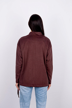 кардиган л2485-2*40 драп шоколад л2485-2*40 драп шоколад