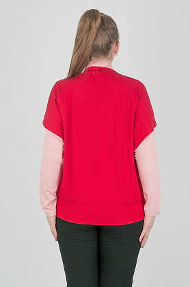 жилет Л072*50 красный Л072*50 красный