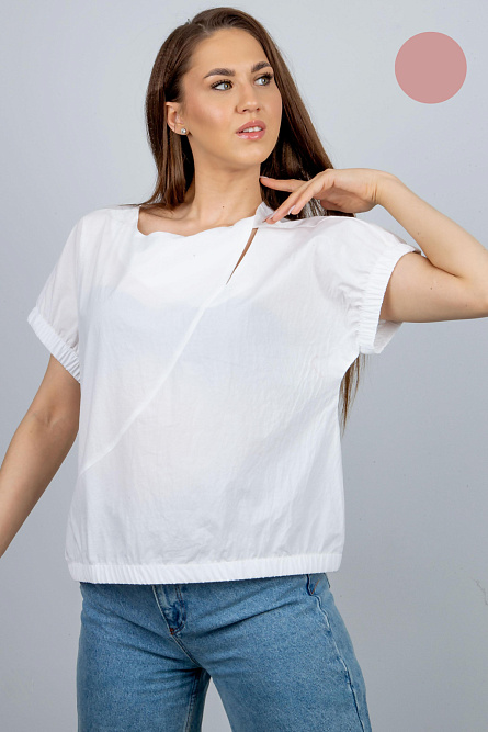 блузка Л824 жатка пыльная роза