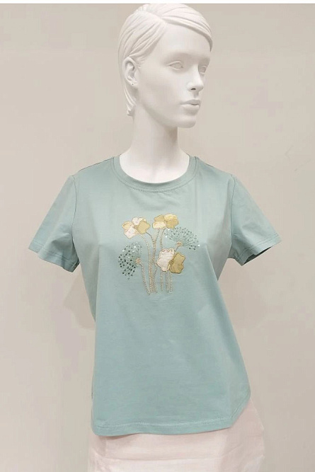 футболка К6622 св.лагуна