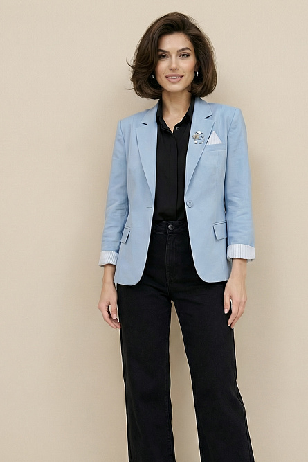 пиджак Т1113 (1122) голубой