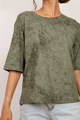 футболка Л914 хлопок варёнка хаки
Л914 хлопок варёнка хаки