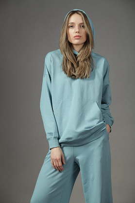 брюки+свитшот Л945-944_292 Тиффани, тонкий трикотаж Л945-944_292 Тиффани, тонкий трикотаж