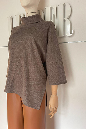 Блуза Л2083 трикотаж софт кофейный
Л2083 трикотаж софт кофейный