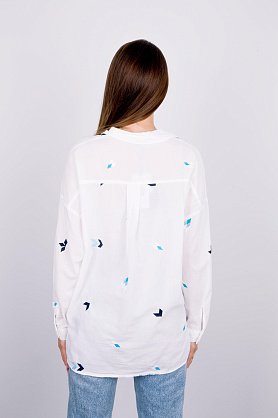 рубашка АН3799 1.белый АН3799 1.белый