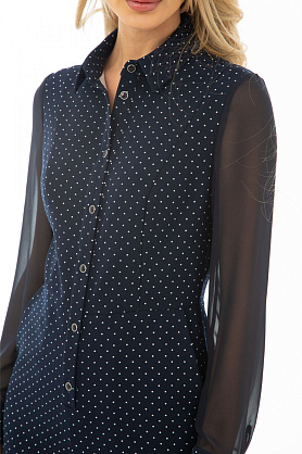 комбинезон+юбка Юсила синий Юсила синий