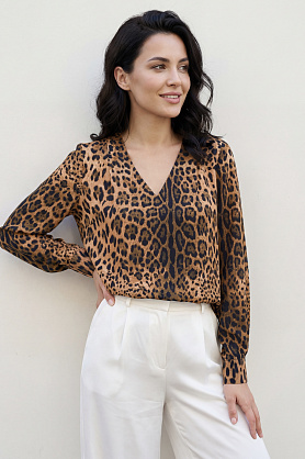 Блузка 1-963-66 бежево-черный
1-963-66 бежево-черный