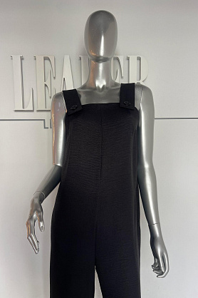 комбинезон Л800 лён жатка черный Л800 лён жатка черный