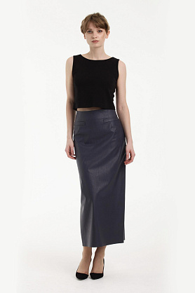 юбка Л512 экокожа лайт т.синий skin
Л512 экокожа лайт т.синий skin