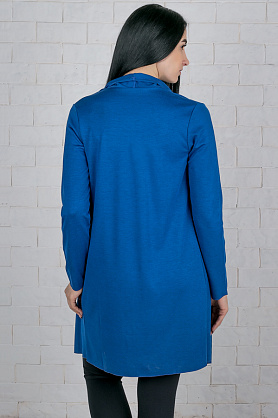 кардиган Л529*18 меланж василек Л529*18 меланж василек