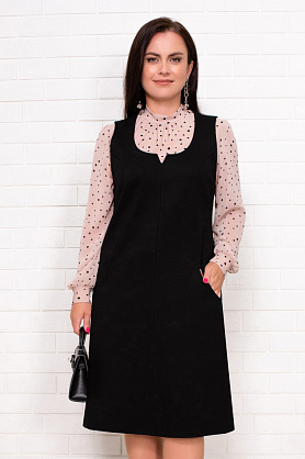 сарафан Д1811 Вита черный
Д1811 Вита черный