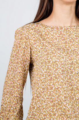 свитшот Л641 штапель горчица Л641 штапель горчица