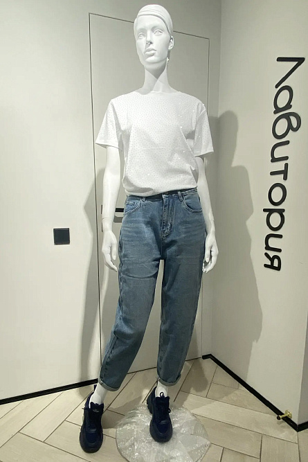 джинсы дж365 голубой ZV