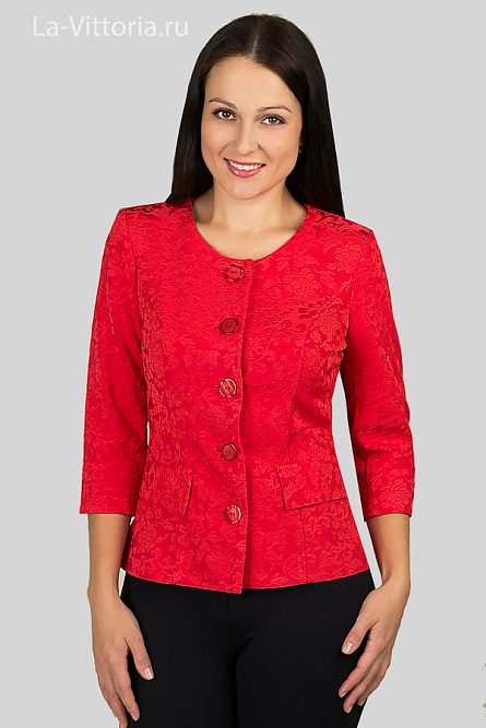 пиджак В1826*z красный