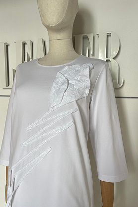 Футболка Л918 хлопок плотный черный, бутон
Л918 хлопок плотный черный, бутон