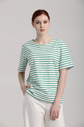 Футболка Л916 хлопок полоска ярко-зелёный
Л916 хлопок полоска ярко-зелёный