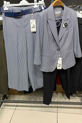 кюлоты т613-4260 синяя клетка т613-4260 синяя клетка