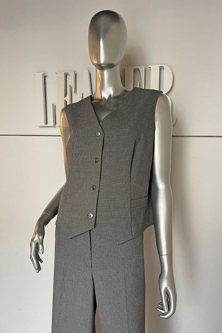 жилет Л538 костюмная ткань Патриция_006 