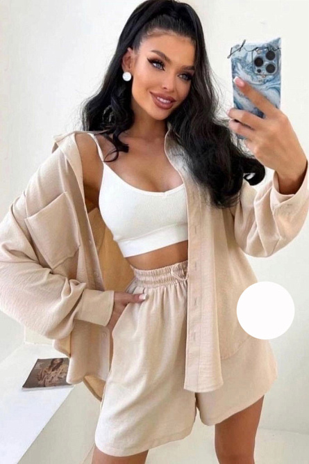 Шорты 2803_444 белый