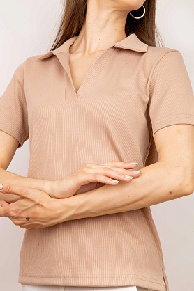 футболка Л2057 лапша т.бежевый Л2057 лапша т.бежевый