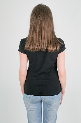 футболка М164* черный М164* черный