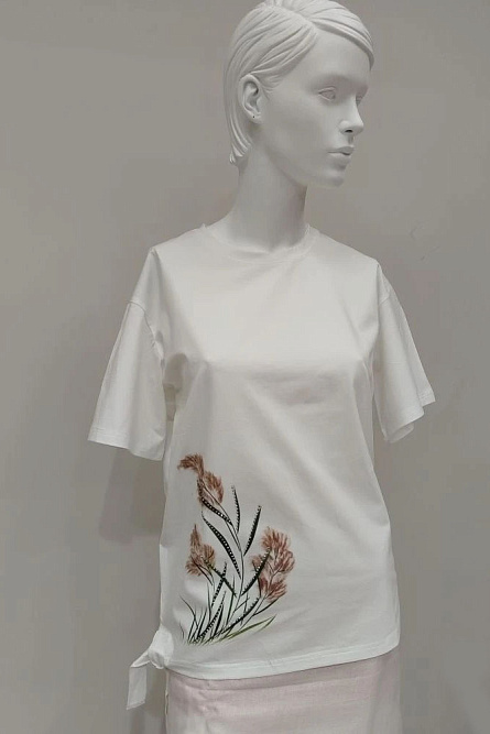 блузка К0851 белый 