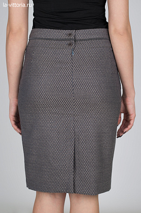 юбка П07-075-58* серый П07-075-58* серый