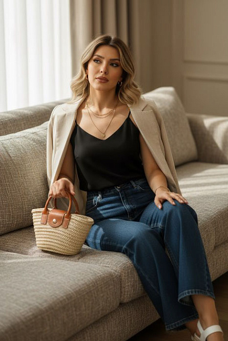 майка т029-6261 siyah (черный)