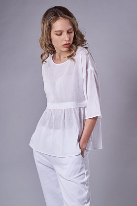 блузка Л759 батист жатка белый
Л759 батист жатка белый