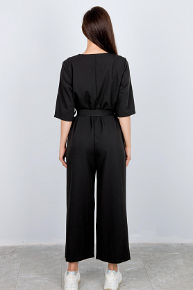 комбинезон Л805 тенсел черный Л805 тенсел черный