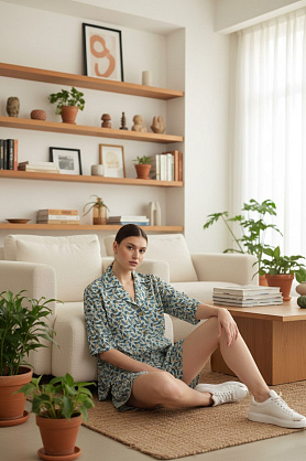 шорты л856 хлопок_391 можжевельник л856 хлопок_391 можжевельник