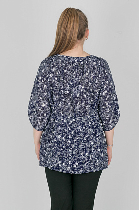 блузки С3028*20 гор.и цветочки С3028*20 гор.и цветочки