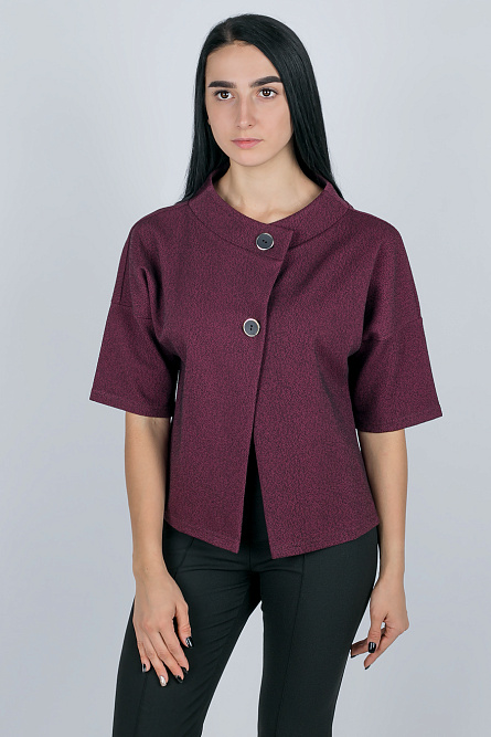 кардиган Л2476-2*60 бордо