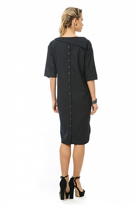 платье Трейси* синий кр.полос888 Трейси* синий кр.полос666