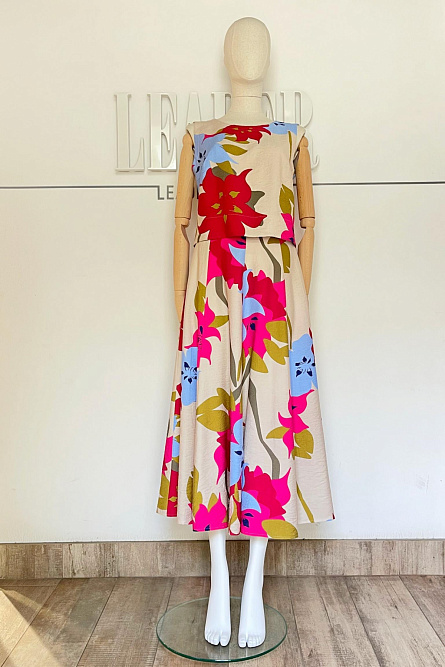 юбка Л556 текстиль Вивьен лотос_458