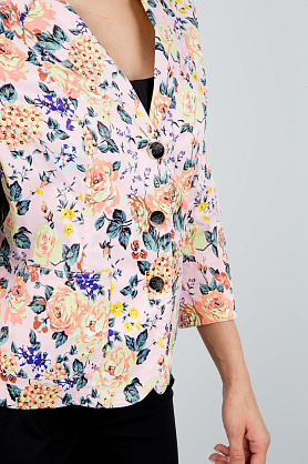 пиджак К4158*86z розы коралл К4158*86z розы коралл