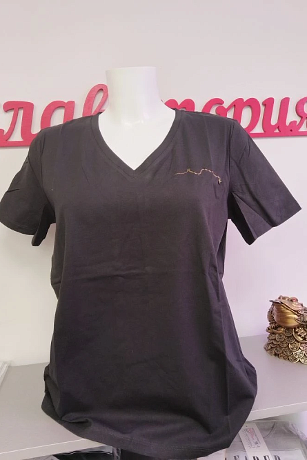 Футболка К9037 черный  