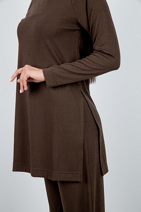 джемпер Л2124_86 комфорт кофе Л2124_86 комфорт кофе