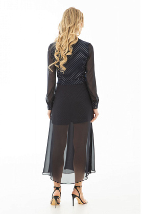 комбинезон+юбка Юсила синий Юсила синий